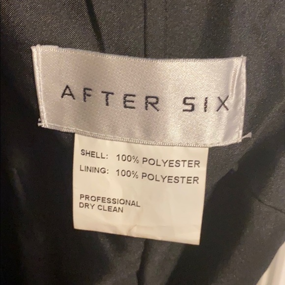 After Six Style 6760 Wedding/Prom/Black Tie Chiffon Halter Dress - Picture 11 of 15